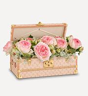 Colestore Louis Vuitton Malle Fleurs The Flower Trunk Lin Beige Monogram Origine coated canvas 29.5 x 11.5 x 14.5 cm - 1