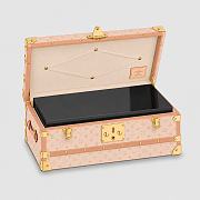 Colestore Louis Vuitton Malle Fleurs The Flower Trunk Lin Beige Monogram Origine coated canvas 29.5 x 11.5 x 14.5 cm - 2