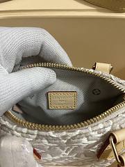 Colestore  Louis Vuitton Nano Speedy Monogram Emblème Peuplier Jacquard textile 16 x 10 x 7.5 cm - 2