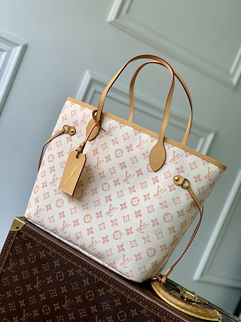 Colestore Louis Vuitton Neverfull MM Monogram Origine Lin M27521 31 x 14 x 28cm