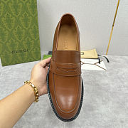 Colestore Gucci Penny Loafer Brown - 6