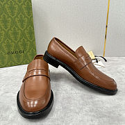 Colestore Gucci Penny Loafer Brown - 5