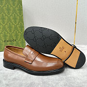 Colestore Gucci Penny Loafer Brown - 4