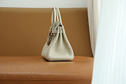 Colestore Hermes Birkin 25 Craie Togo Rose Gold Hardware  - 5