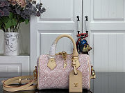 Colestore Louis Vuitton Speedy Bandoulière 20 Monogram Emblème Rose Ruban 20.5 x 13.5 x 12cm - 1
