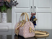 Colestore Louis Vuitton Speedy Bandoulière 20 Monogram Emblème Rose Ruban 20.5 x 13.5 x 12cm - 4