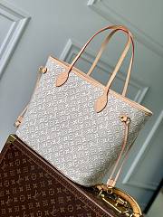 Colestore  Louis Vuitton Neverfull MM Monogram Emblème Peuplier Jacquard textile 47 x 28 x 14 cm - 5