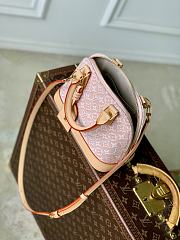 Colestore Louis Vuitton Alma BB Monogram Emblème Rose Ruban Jacquard textile 23.5 x 17.5 x 11.5 cm - 6