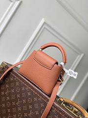 Colestore Louis Vuitton Sunbeam edition Capucines Mini Noisette Taurillon leather 21 x 14 x 8 cm - 4