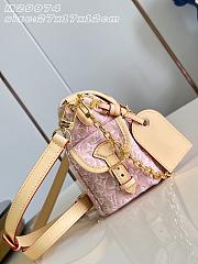 Colestore Louis Vuitton Odyssee PM Monogram Emblème Rose Ruban Jacquard textile 27 x 17 x 12 cm - 5