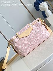 Colestore Louis Vuitton Odyssee PM Monogram Emblème Rose Ruban Jacquard textile 27 x 17 x 12 cm - 4