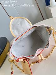 Colestore Louis Vuitton Odyssee PM Monogram Emblème Rose Ruban Jacquard textile 27 x 17 x 12 cm - 3