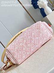 Colestore Louis Vuitton Odyssee PM Monogram Emblème Rose Ruban Jacquard textile 27 x 17 x 12 cm - 2