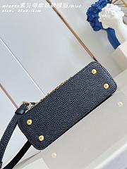 Colestore Louis Vuitton Capucines East West Mini Black Taurillon leather 12 x 22 x 8 cm - 5