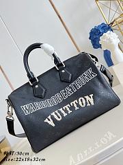Colestore Louis Vuitton Speedy P9 Bandoulière 30 Jackets Black Cowhide leather 32 x 22.5 x 18 cm - 6