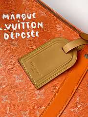 Colestore Louis Vuitton Keepall Bandoulière 50 Caramel Monogram Heritage coated canvas 50 x 29 x 23 cm - 3