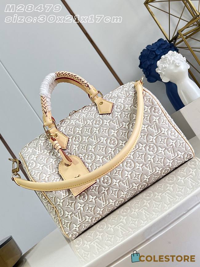 Colestore Louis Vuitton Speedy Soft 30 Monogram Emblème Peuplier 30 x 21 x 17 cm - 1