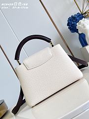 Colestore Louis Vuitton Flight Mode Capucines BB Cream/Burnt Mahogany Taurillon leather 27 x 19 x 9 cm - 5