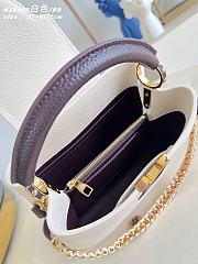 Colestore Louis Vuitton Flight Mode Capucines BB Cream/Burnt Mahogany Taurillon leather 27 x 19 x 9 cm - 4