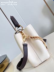Colestore Louis Vuitton Flight Mode Capucines BB Cream/Burnt Mahogany Taurillon leather 27 x 19 x 9 cm - 3