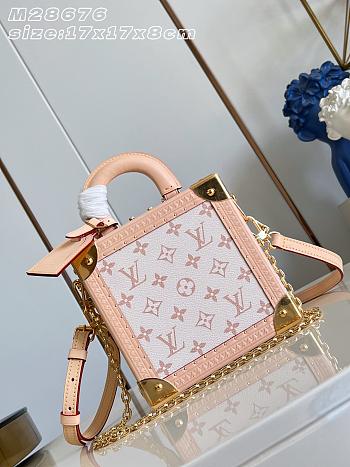 Colestore Louis Vuitton  Louis Vuitton Mini Square Trunk Monogram Dune coated canvas 17 x 17 x 8 cm
