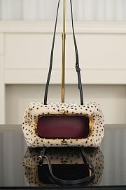 Colestore Chanel MÉTIERS D’ART 2026   CLUTCH WITH CHAIN   Lambskin  Light Beige & Black 7.5 x 27 x 12cm - 2