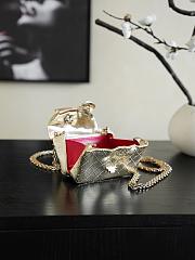 Colestore Chanel SPRING SUMMER 2026   SMALL 2.55 MINAUDIERE   Gold-Tone Metal  Gold 11x12.5x5cm - 4