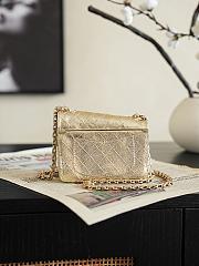 Colestore Chanel SPRING SUMMER 2026   SMALL 2.55 MINAUDIERE   Gold-Tone Metal  Gold 11x12.5x5cm - 3