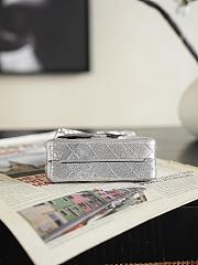 Colestore Chanel SPRING SUMMER 2026   SMALL 2.55 MINAUDIERE   Silver-Tone Metal  Silver 11x12.5x5cm - 6