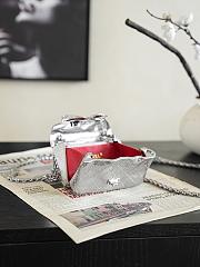 Colestore Chanel SPRING SUMMER 2026   SMALL 2.55 MINAUDIERE   Silver-Tone Metal  Silver 11x12.5x5cm - 3