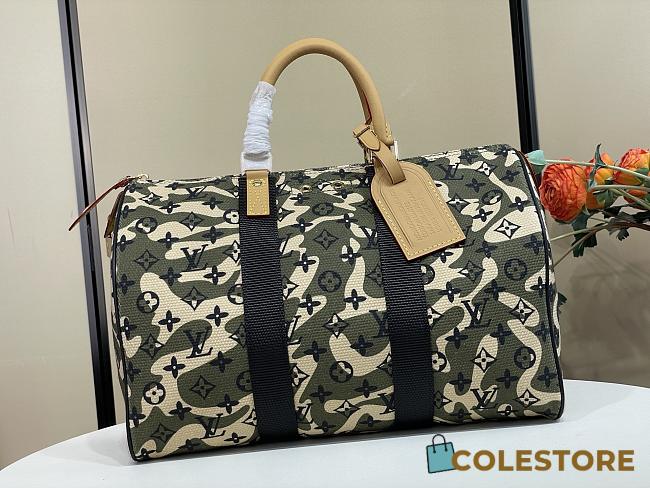 Colestore Louis Vuitton x Takashi Murakami Monogramouflage Speedy 35 35x22x16cm - 1
