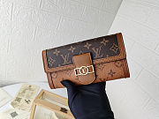 Colestore  Louis Vuitton Sarah Wallet Monogram Reverse Canvas Size 20x11 - 6