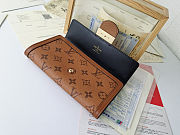 Colestore  Louis Vuitton Sarah Wallet Monogram Reverse Canvas Size 20x11 - 3