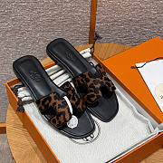 Colestore Hermes Oran sandal Gold / Black - 2