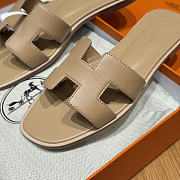 Colestore Hermes Oran sandal Beige Albinos - 6