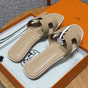 Colestore Hermes Oran sandal Beige Albinos - 2