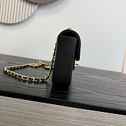Colestore  Chanel Métiers d'Art 2026 Flap bag & Gold-Tone Metal Black 12x22x4cm - 6