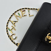 Colestore  Chanel Métiers d'Art 2026 Flap bag & Gold-Tone Metal Black 12x22x4cm - 4
