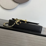 Colestore  Chanel Métiers d'Art 2026 Flap bag & Gold-Tone Metal Black 12x22x4cm - 5