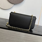 Colestore  Chanel Métiers d'Art 2026 Flap bag & Gold-Tone Metal Black 12x22x4cm - 2