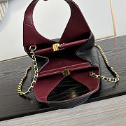 Colestore Chanel Métiers d’art 2026   Shopping Bag   Calfskin & Gold-Tone Metal  Black 32 x 31 x 11cm - 5