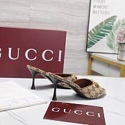 Colestore Gucci Horsebit GG Canvas Mules Beige and dark brown GG canvas - 6