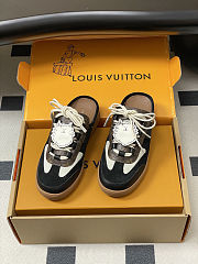 Colestore Louis Vuitton Lous Open Back Sneaker Black - 3
