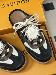 Colestore Louis Vuitton Lous Open Back Sneaker Black - 2