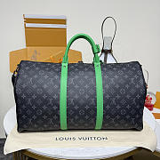 Colestore Louis Vuitton Keepall 50 Monogram Eclipse Green 50x23x29cm - 6