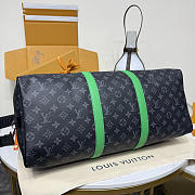 Colestore Louis Vuitton Keepall 50 Monogram Eclipse Green 50x23x29cm - 5