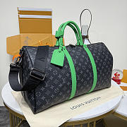 Colestore Louis Vuitton Keepall 50 Monogram Eclipse Green 50x23x29cm - 2