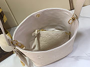Colestore Louis Vuitton All In BB Creme Embossed grained cowhide leather 18 x 12 x 16cm - 5