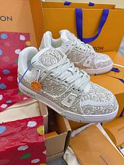 Colestore Louis Vuitton LV Trainer Sneaker Beige Monogram jacquard - 6