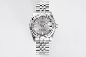 Colestore Rolex Lady-Datejust Oyster, 28 mm, Oystersteel and white gold 